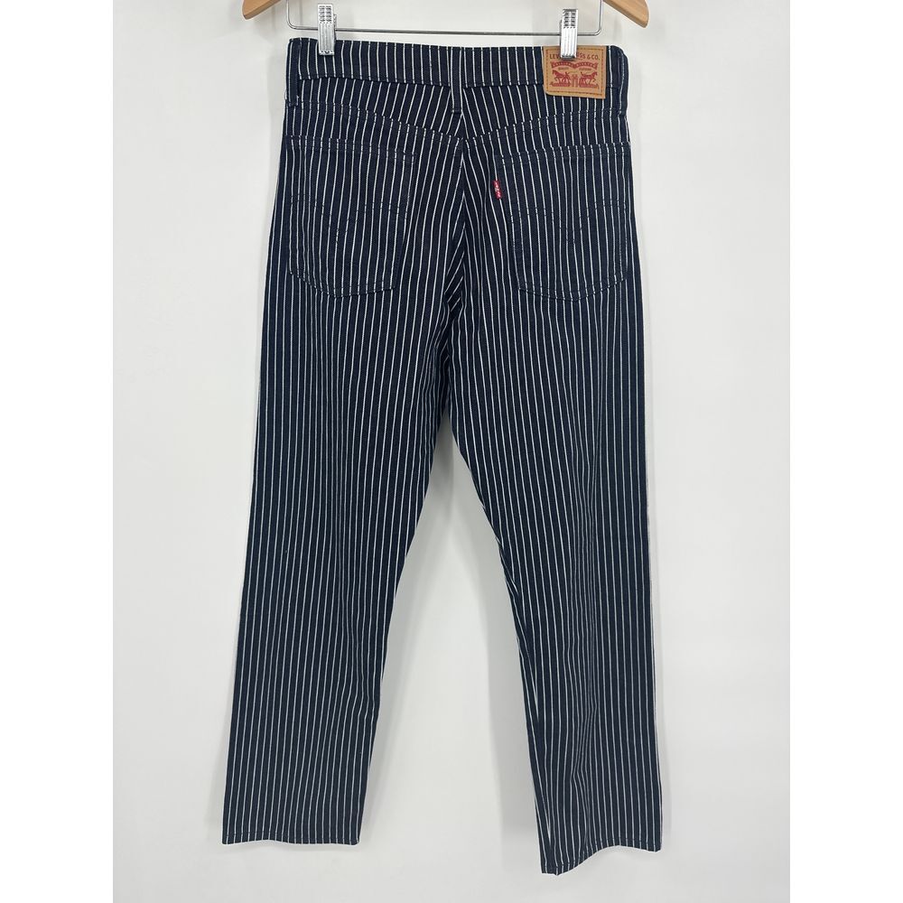 Levi's Pin Stripe Wedgie Straight Leg Jeans Sz 29